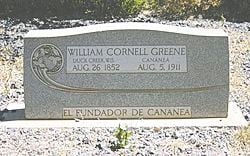 Col. William C. Greene died on Aug. 11, 1911. He was first buried in California, but his final interment was in Cananea Cemetery in the Mexican state of Sonora.